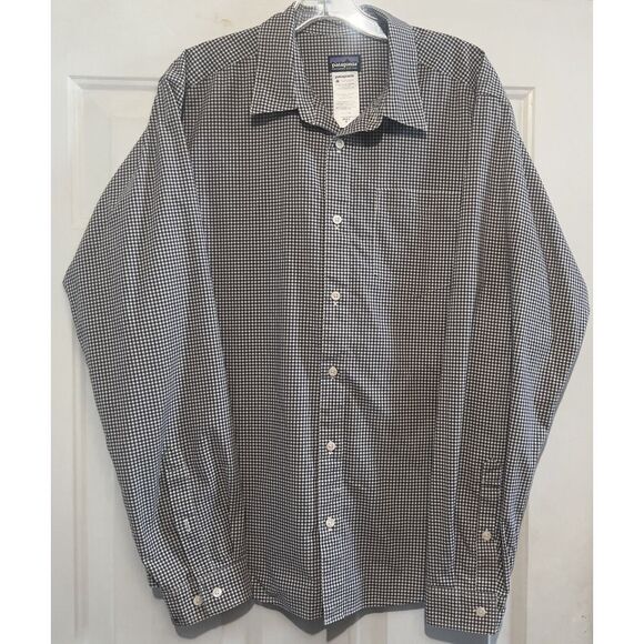 Patagonia Other - Patagonia Long Sleeve Button Up Plaid Shirt Men's Size Medium With A Sport